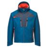 Kurtka softshell PORTWEST DX474 DX4 wiatrówka lekka kurtka wodoodporna wiatroszczelna wytrzymała robocza sklep bhp system internetowy z kapturem odzież ochronna dla pracowników niebieska pomarańczowa