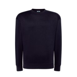 Bluza dresowa JHK SWRA290 Czarna do pracy ochronna robocza korporacyjna do nadruku nadruki na odzieży robocze logo na bluzach ze ściągaczem długi rękaw dla pracowników bhp sklep system internetowy granatowa