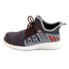 Buty robocze GALMAG 513 S1 SRC do pracy ochronne obuwie bezpieczne bhp sklep system internetowy półbuty z podnoskiem noskiem kompozytowym bez metalu adidasy sportowe dla pracowników materiałowe niebieskie szare bok