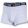 Bokserki LAHTI PRO L41207 3-pak męskie do pracy ochronne majtki bokserki bawełniane elastyczne wygodne trójpak 3 w opakowaniu z taśmą białe