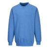 Bluza antystatyczna ESD PORTWEST AS24 antystatyczna antyelektrostatyczna do elektroniki ciepła z włóknem węglowym robocza dla pracowników odzież robocza bhp system sklep internetowy dla elektroników niebieska