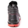 Buty robocze ocieplane RED MAX-POPULAR S3 SRC do pracy ochronne bhp obuwie bezpieczne trzewiki dla pracowników skórzane skórkowe antypoślizgowe z podnoskiem noskiem twardym antyprzebiciowe z wkładką czarne czerwone na zimę zimowe ciepłe tył