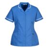 Tunika robocza damska PORTWEST LW17 fartuszek fartuch bluza koszulka do pracy dla kobiet służba zdrowia kitel pielęgniarka salowa sprzątaczka odzież do pracy dla pracownic bhp sklep system internetowy niebieska