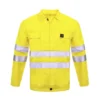 Bluza ostrzegawcza PROCERA PROLIGHT HV żarówiasta dla pracowników wysokiej widoczności z odblaskami odblaskowa dla drogowców pasy odblaskowe odzież ochronna dla pracowników bhp sklep system internetowy drelichowa kurtka żółta seledynowa