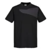 Koszulka robocza t-shirt PORTWEST PW211 PW2 do pracy podkoszulek slimowany dopasowany dla pracowników lekki przewiewny mocny odzież ochronna robocza bhp sklep system internetowy czarny szary