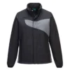 Kurtka robocza softshell damska PORTWEST PW278 lekka wodoodporna wodoszczelna przeciwdeszczowa wiatrówka polarowa lekka kurtka ochronna robocza bhp sklep system internetowy dla pracownic damska dla kobiet czarna szara