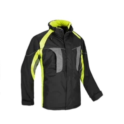 Kurtka robocza ocieplana PROCERA LUMINA do pracy ochronna robocza wygodna bhp sklep system internetowy ocieplana dla pracowników czarna żółta z kapturem