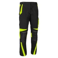 Spodnie robocze LAHTI PRO L40551 do pracy ochronne wytrzymałe nowoczesne czarno-żółte bhp sklep system internetowy do pasa dla pracowników odzież ochronna
