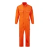 Kombinezon trudnopalny PORTWEST BZ523 spawalniczy wygodny dla spawaczy bhp odzież ochronna jednoczęściowa ubranie antystatyczne wygodne sklep system internetowy pomarańczowy